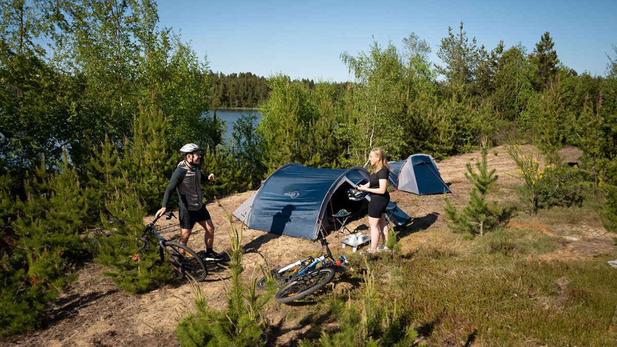 Namiot turystyczny 3-osobowy Easy Camp Vega 300 Compact
